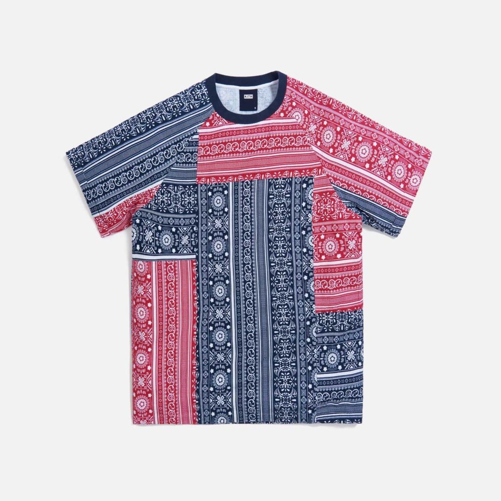 Kith Bandana Patchwork T-Shirt